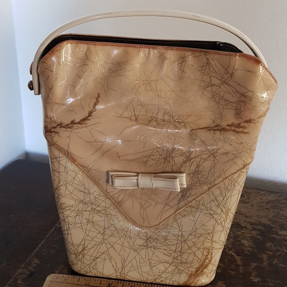 confetti glitter vintage purse